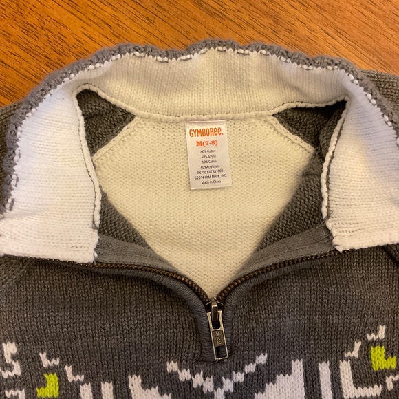 GYMBOREE boys winter sweater - Picture 3 of 5